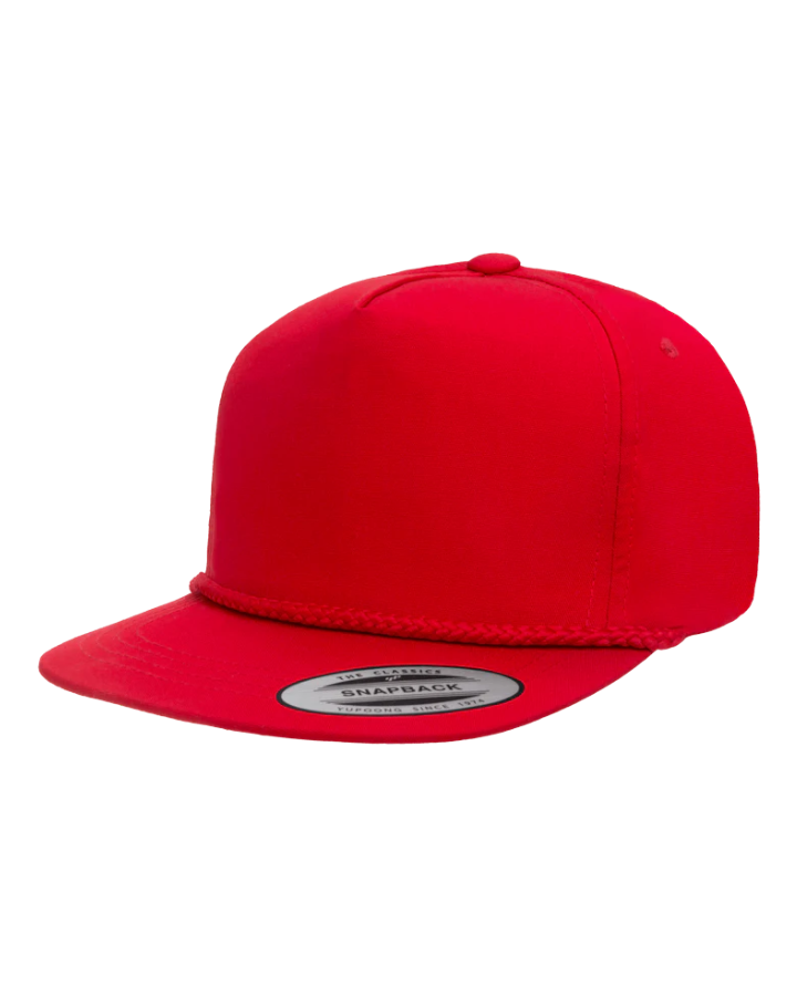 Yupoong 6002 Classic Poplin Golf Cap Red Yupoong 6002 Classic Poplin Golf Cap Red