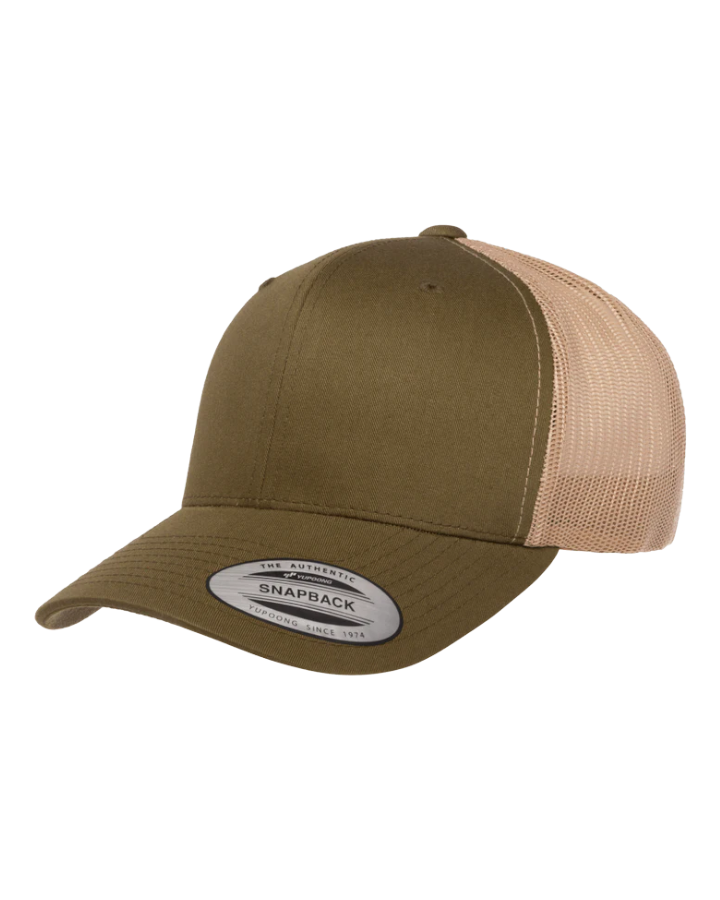 Yupoong 6606 6-Panel Coyote Moss/Khaki Yupoong 6606 6-Panel Coyote Moss/Khaki