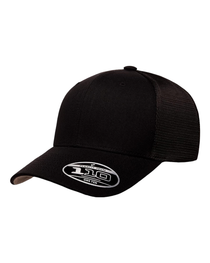 FlexFit Tech 110 Trucker Black FlexFit Tech 110 Trucker Black