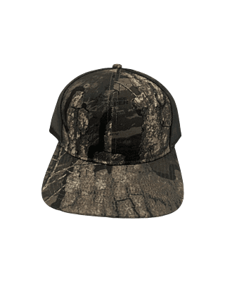 Yupoong 6606 6-Panel Woods Camo/Black Yupoong 6606 6-Panel Woods Camo/Black