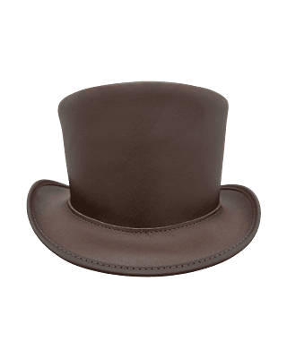Arenas Bros Leather Top Dark Brown