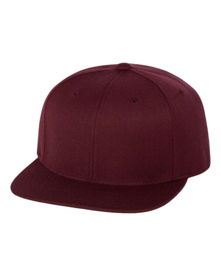 Yupoong 6089M Premium Snapback Maroon Yupoong 6089M Premium Snapback Maroon