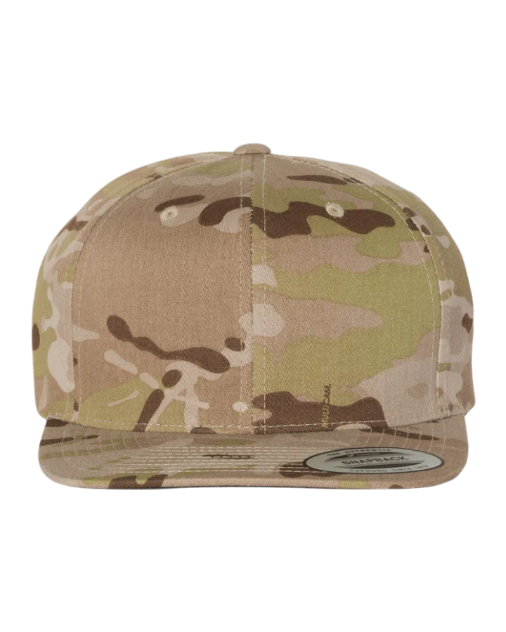 Yupoong 6089M Premium Snapback Multicam Arid Yupoong 6089M Premium Snapback Multicam Arid