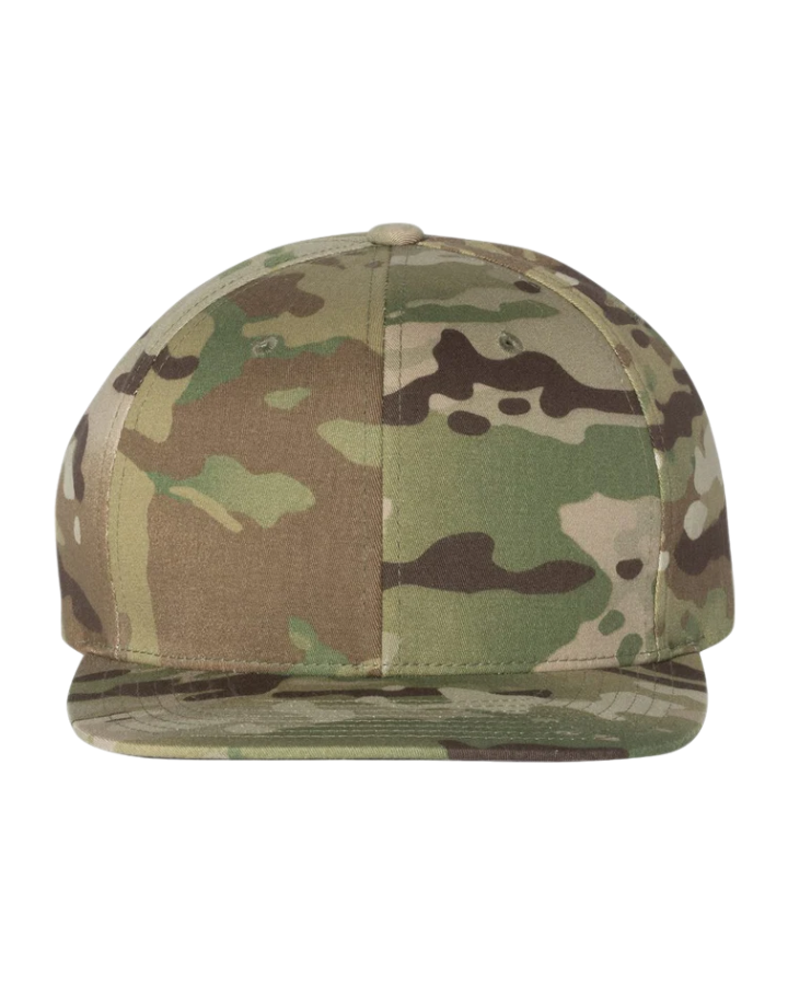 Yupoong 6089M Premium Snapback Multicam Green Yupoong 6089M Premium Snapback Multicam Green