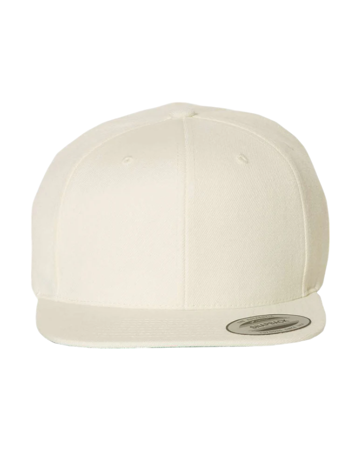Yupoong 6089M Premium Snapback Natural Yupoong 6089M Premium Snapback Natural