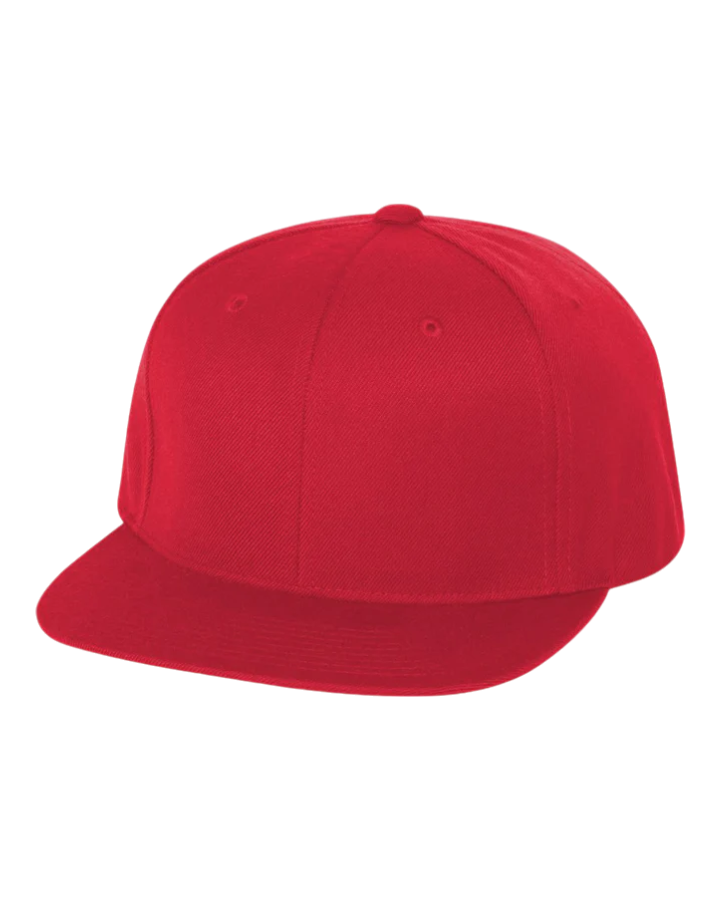 Yupoong 6089M Premium Snapback Red Yupoong 6089M Premium Snapback Red