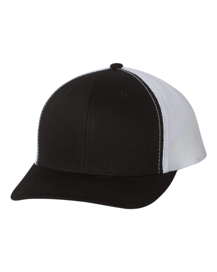 Yupoong 6606 6-Panel Black/white Yupoong 6606 6-Panel Black/white