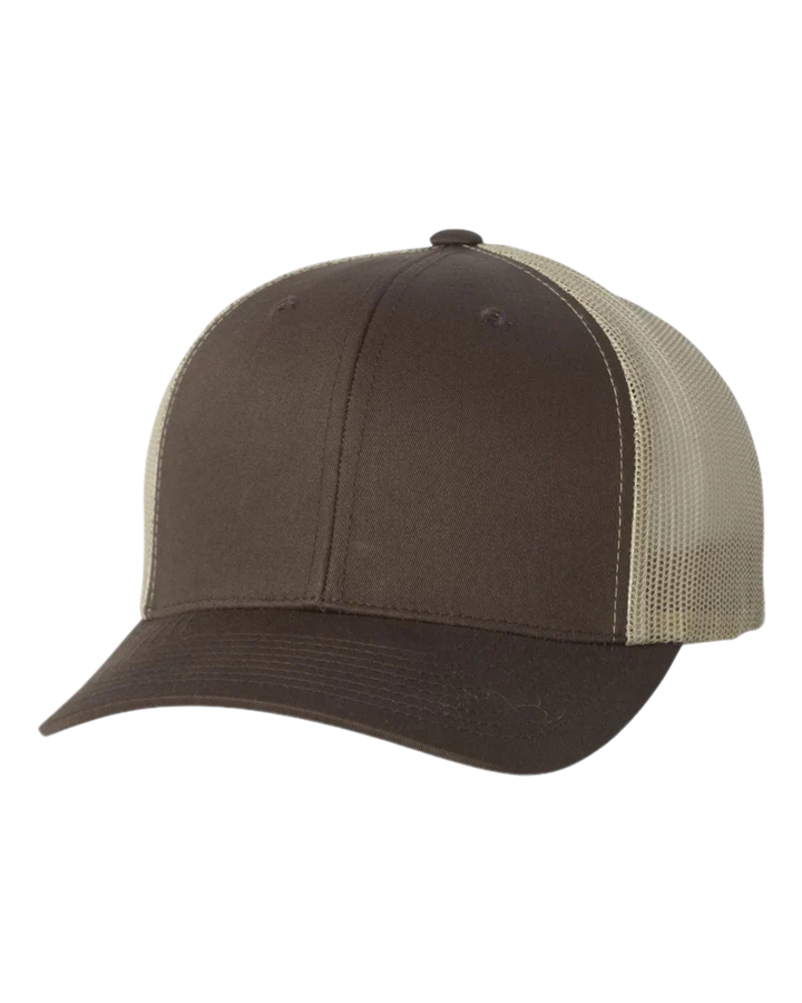 Yupoong 6606 6-Panel Brown/Khaki Yupoong 6606 6-Panel Brown/Khaki