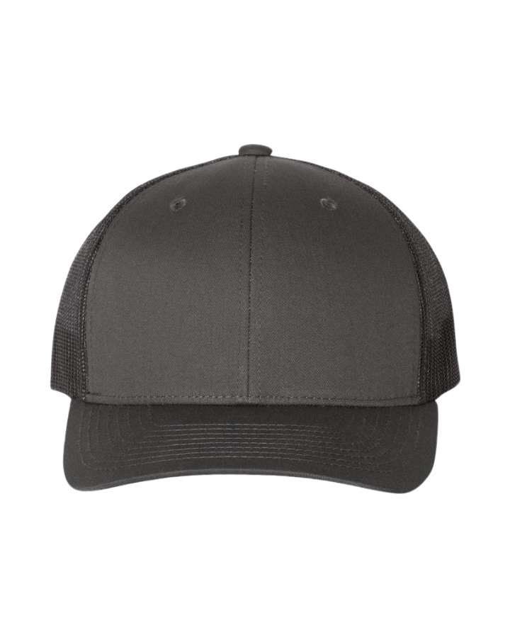 Yupoong 6606 6-Panel Charcoal/Black Yupoong 6606 6-Panel Charcoal/Black