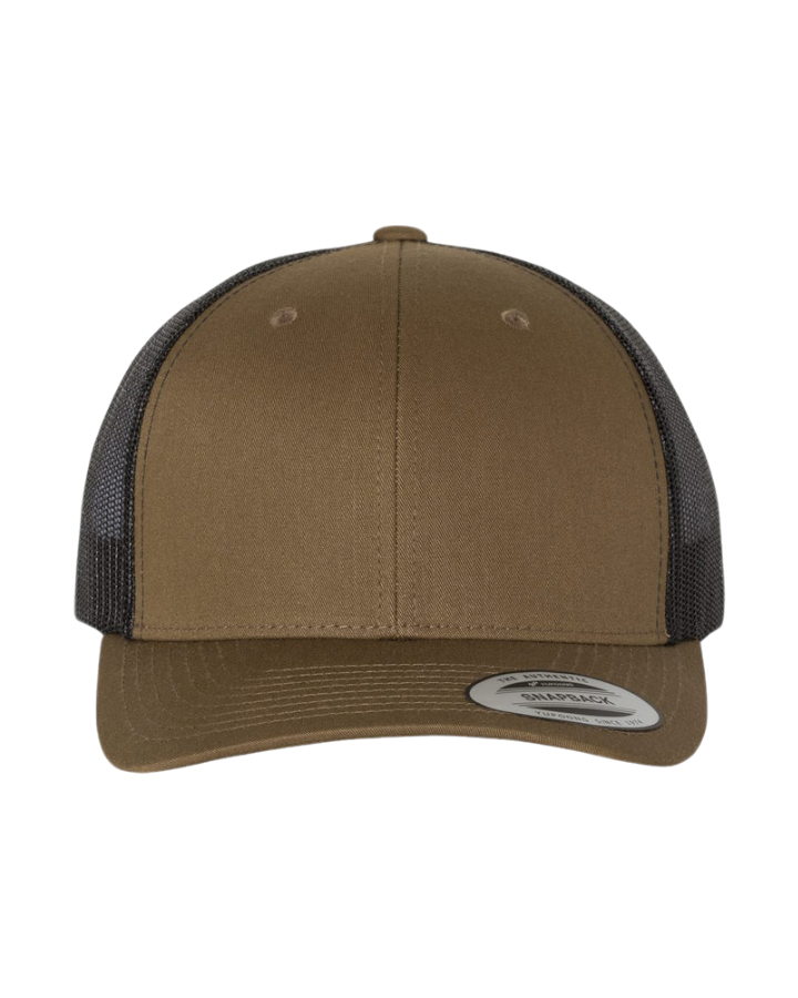 Yupoong 6606 6-Panel Coyote Brown/Black Yupoong 6606 6-Panel Coyote Brown/Black
