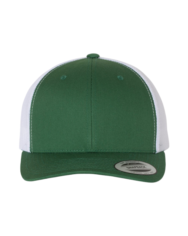 Yupoong 6606 6-Panel Evergreen/White Yupoong 6606 6-Panel Evergreen/White