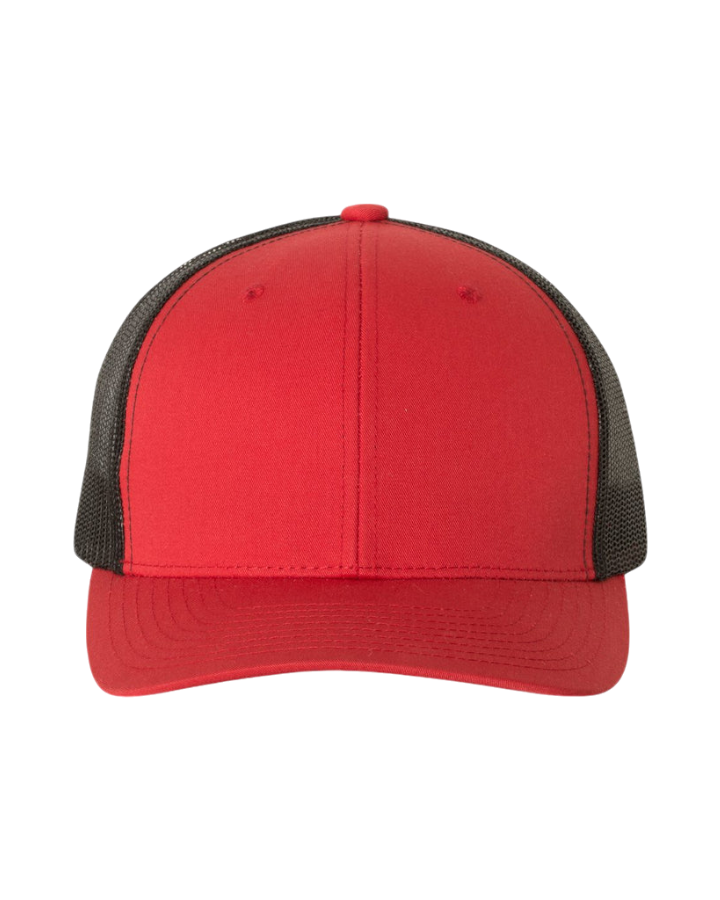 Yupoong 6606 6-Panel Red/Black Yupoong 6606 6-Panel Red/Black