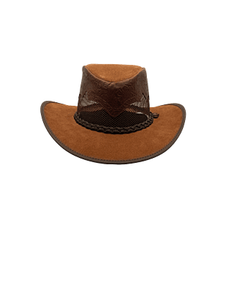 Arenas Bros Leather Mesh Carved
