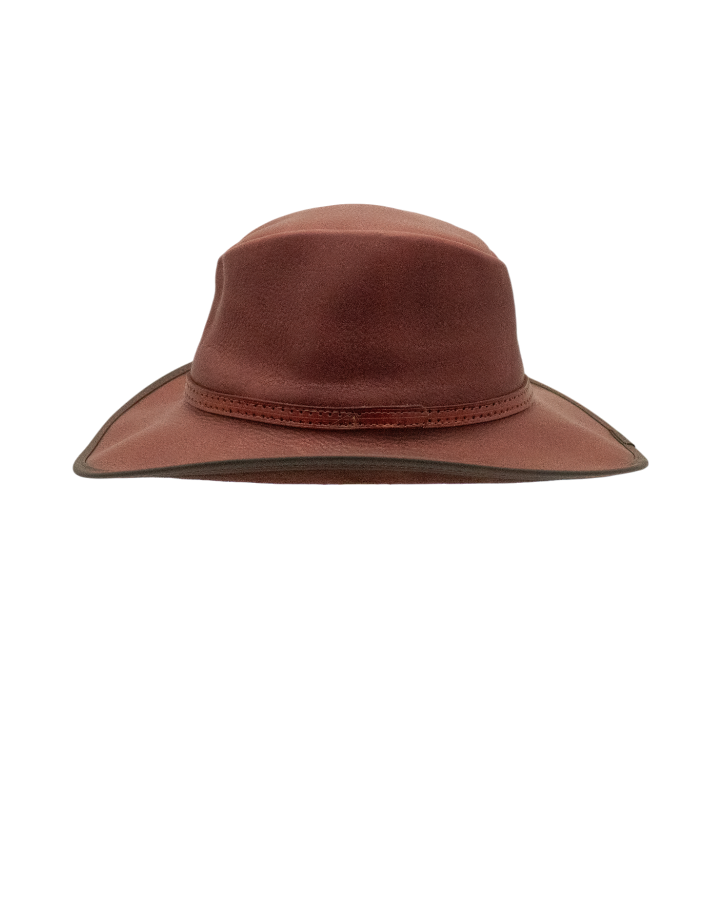 Arenas Bros Leather crusher Red Brown Arenas Bros Leather crusher Red Brown