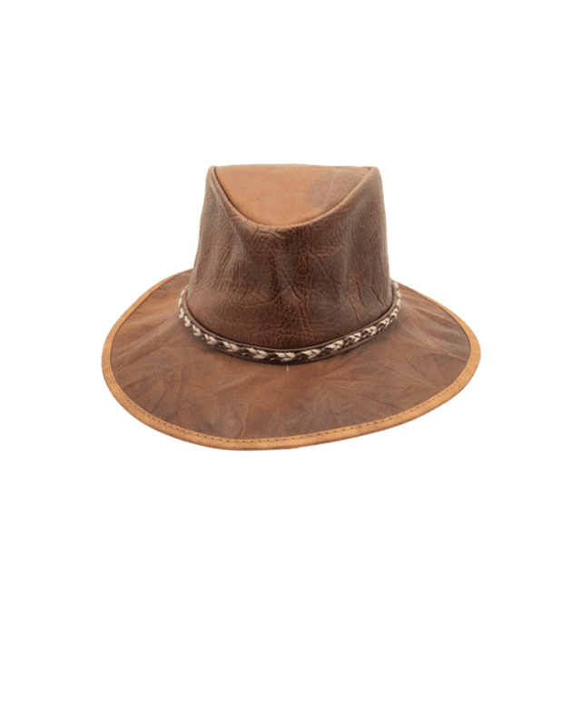 Arenas Bros Leather Crusher Smoked Brown Arenas Bros Leather Crusher Smoked Brown